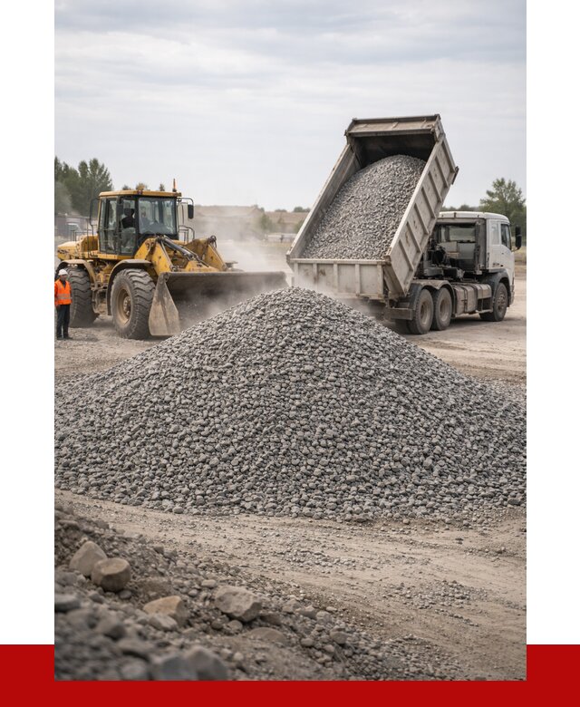 Купить щебень с доставкой в Вологде от 2568 руб. | ПРОНЕРУДВгд