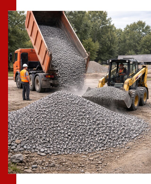 Купить гранитный щебень фракции 5–10 в Вологде с доставкой
