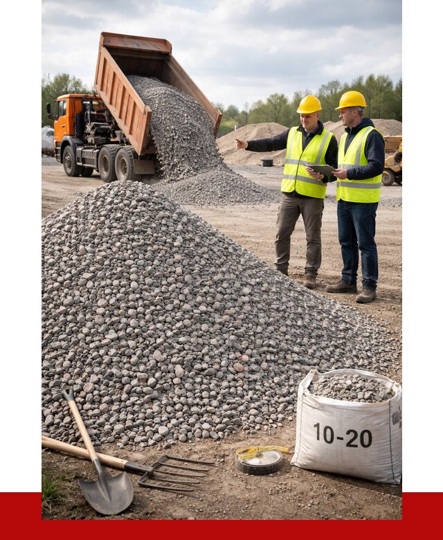 Гранитный щебень фракция 10-20 в Вологде от 4314 руб.|ПРОНЕРУДВгд