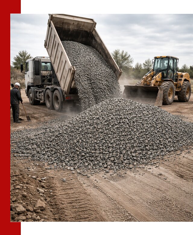 Гранитный щебень фракция 10-20 с доставкой в Вологде