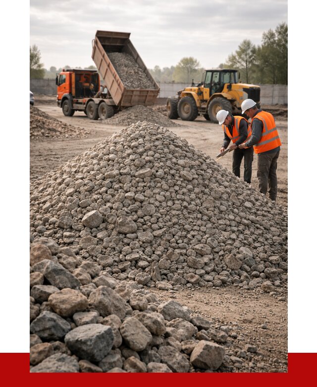 Гранитный щебень фракция 40-70 в Вологде от 2568 руб ПРОНЕРУДВгд