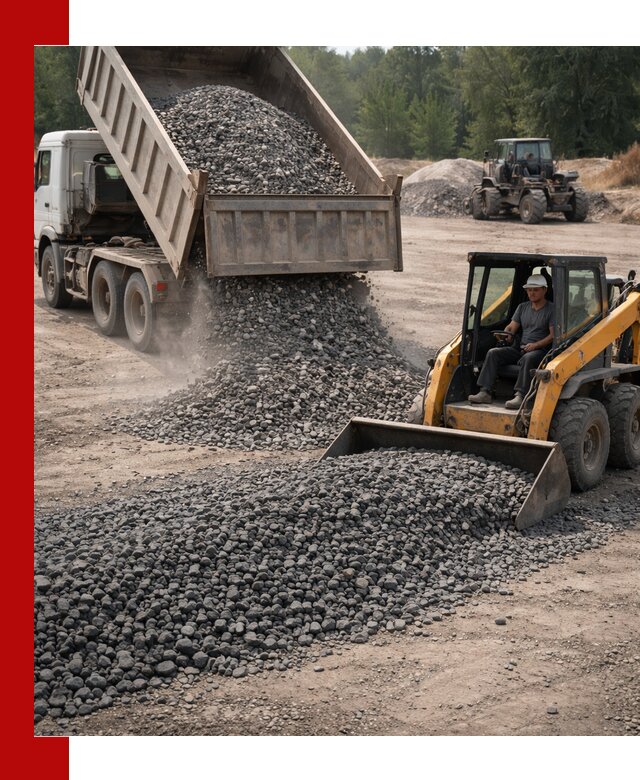 Гранитный щебень фракция 40-70 с доставкой в Вологде