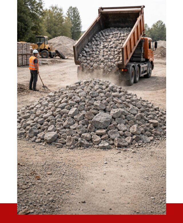 Гранитный щебень фракция 70-150 в Вологде от 1695 | ПРОНЕРУДВгд