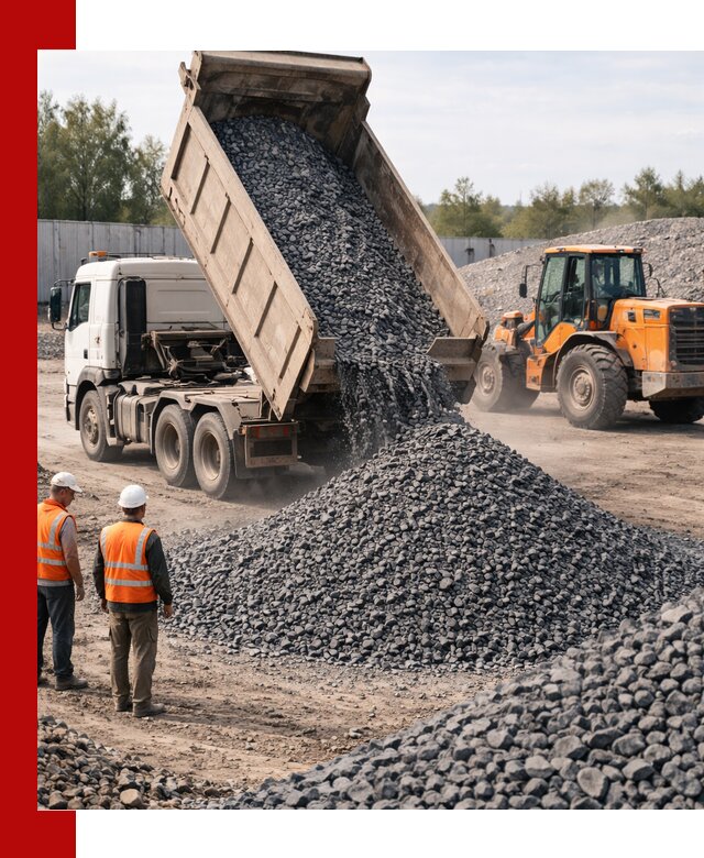 Доставка и продажа щебня габбро-диабаза в Вологде