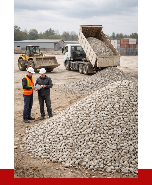 Известняковый щебень в Вологде от 1438 р. доставка | ПРОНЕРУДВгд