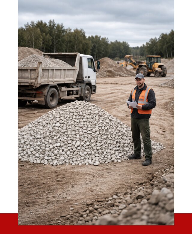 Доломитовый щебень в Вологде купить от 2260 р., ПРОНЕРУДВгд