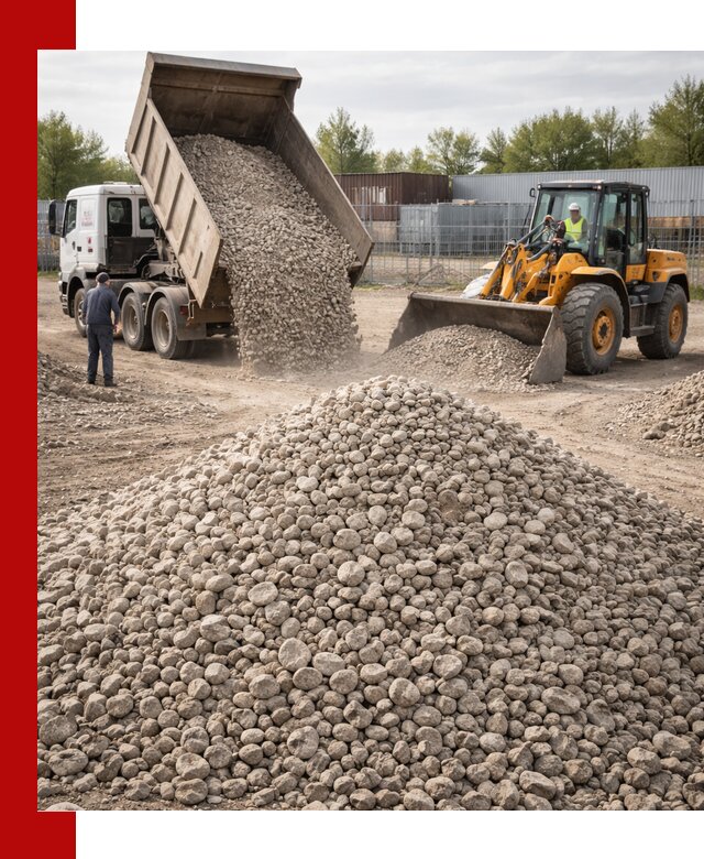 Доломитовый щебень фракции 20–41 с доставкой в Вологде