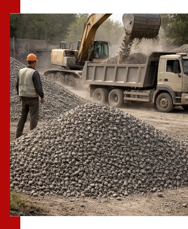Шлаковый щебень фракция 5-20 с доставкой в Вологде