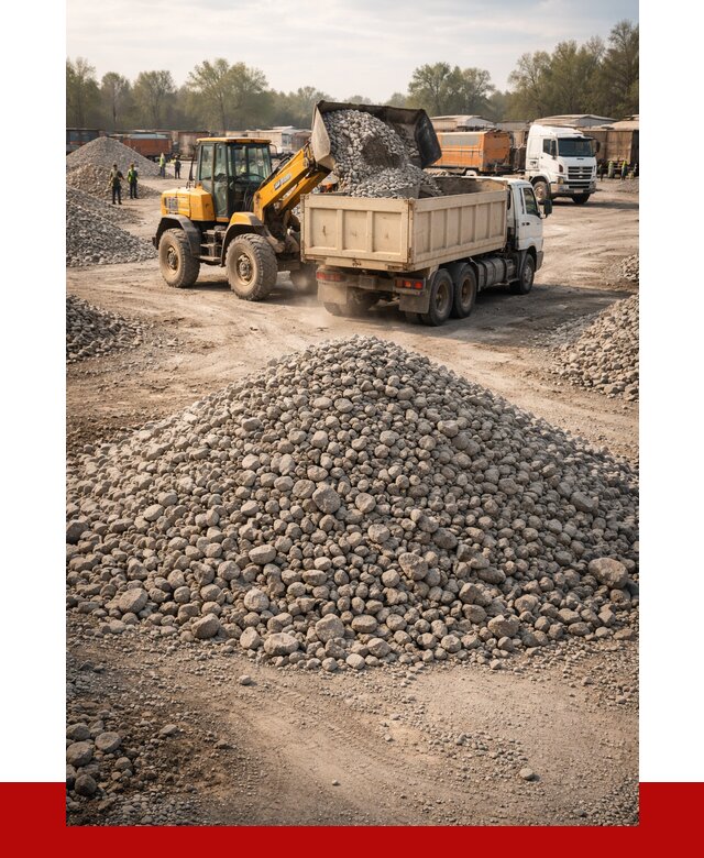 Вторичный щебень фракция 40-70 в Вологде от 1787 р, ПРОНЕРУДВгд