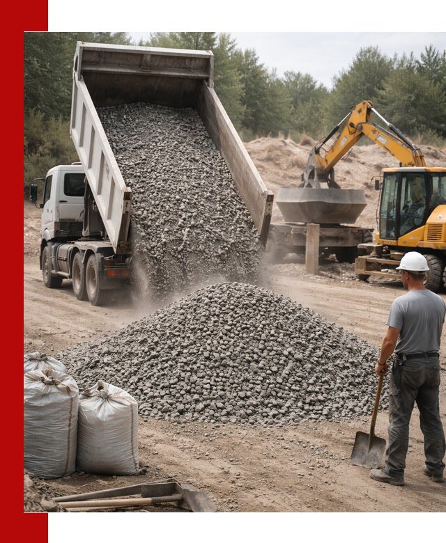 Доставка и продажа бетонного щебня в Вологде
