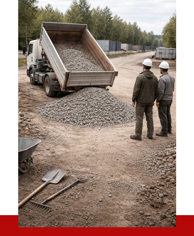 Бетонный щебень фракция 5-20 в Вологде от 3287 р., ПРОНЕРУДВгд