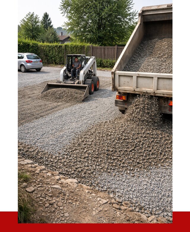 Щебень для парковки в Вологде с доставкой от 1233 р.| ПРОНЕРУДВгд