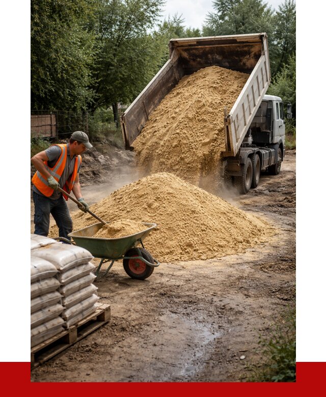 Купить песок с доставкой в Вологде от 1849 р. | ПРОНЕРУДВгд