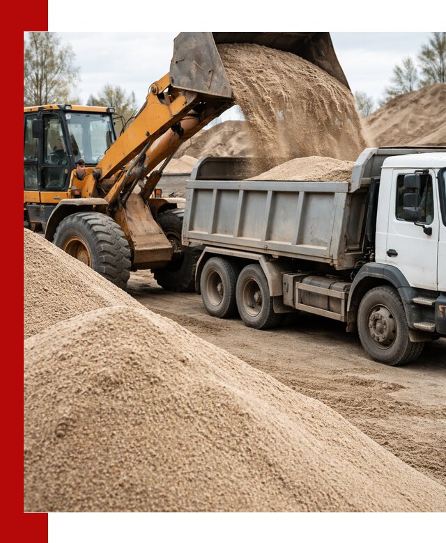 Доставка сеяного песка в Вологде оптом и в розницу