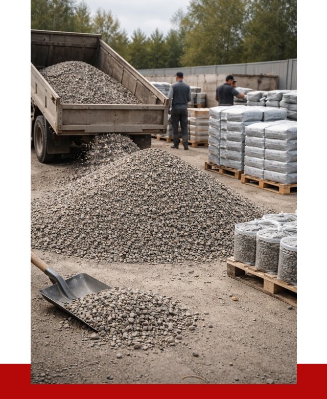 Гравий фракция 5-20 в Вологде купить от 2363 р. ПРОНЕРУДВгд