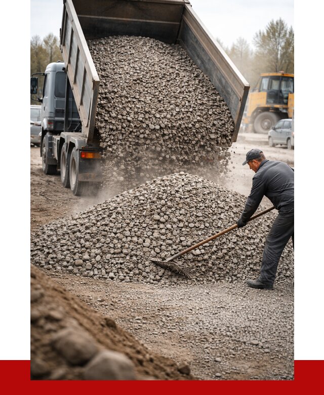 Гравий фракция 20-40 в Вологде от 2568 р. доставка | ПРОНЕРУДВгд