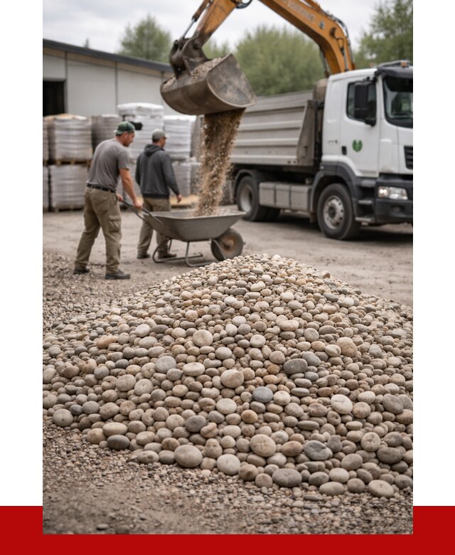 Галька декоративная в Вологде от 3287 р. за куб | ПРОНЕРУДВгд