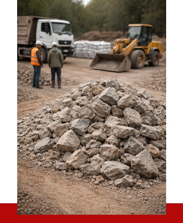 Купить бутовый камень с доставкой в Вологде от 2363 р. | ПРОНЕРУДВгд