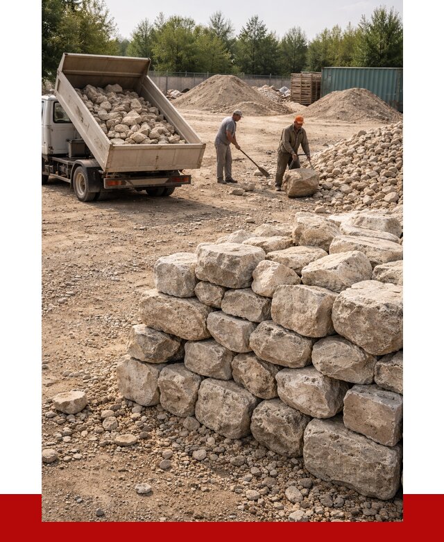 Бутовый камень известняковый в Вологде от 4314 р. | ПРОНЕРУДВгд