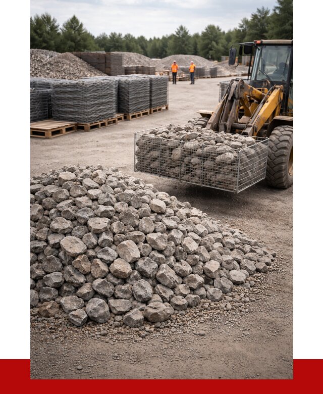 Камень для габионов фракция 70-150 в Вологде от 4314 р. | ПРОНЕРУДВгд