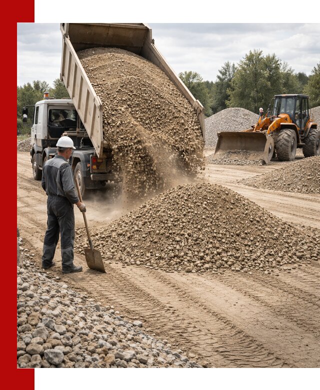 Доставка щпс С3 в Вологде самосвалами и бортовыми грузовиками