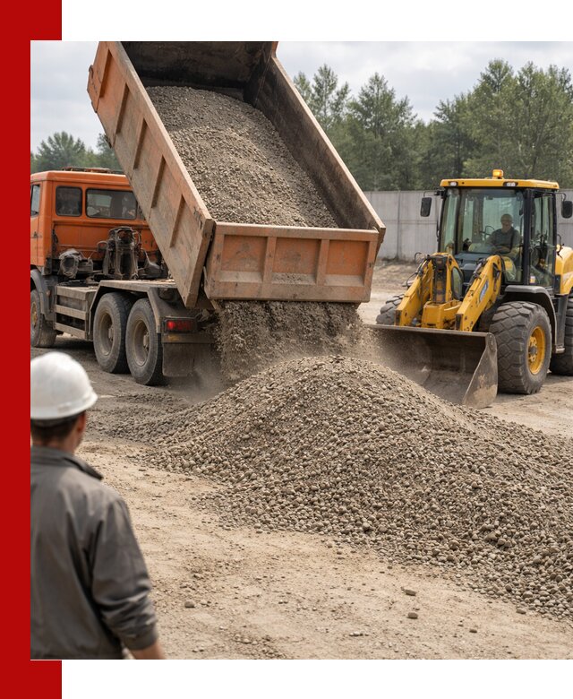 Доставка щпс С8 самосвалами в Вологде от производителя