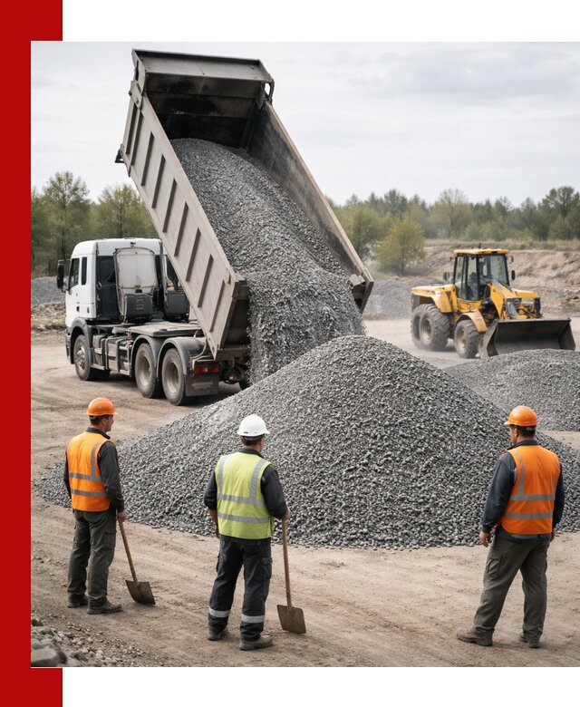 Доставка и продажа гранитной крошки в Вологде