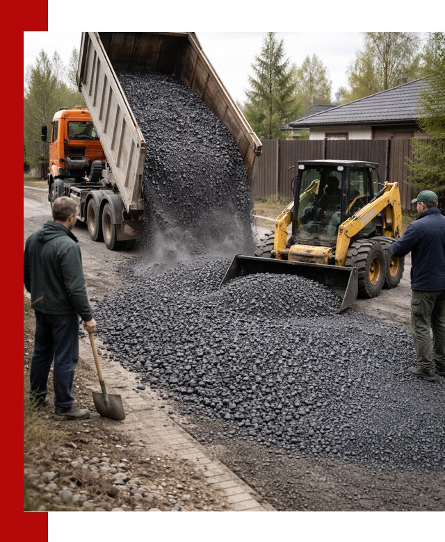 Крошка габбро с доставкой в Вологде для строительных работ