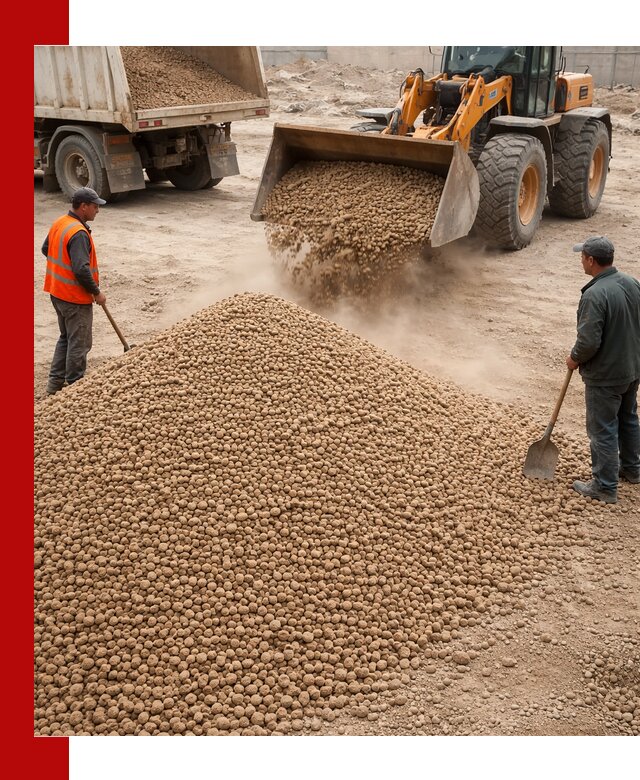 Керамзит фракция 10-20 с доставкой в Вологде