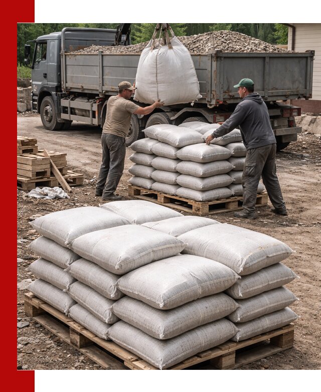 Керамзит в мешках с доставкой в Вологде от компании-поставщика