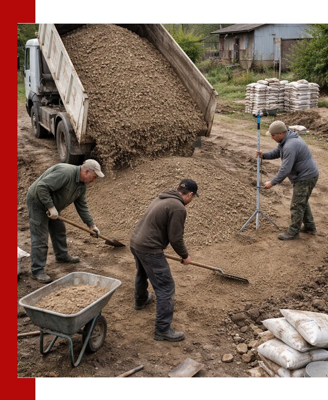 Керамзитовый песок с доставкой в Вологде оптом и в розницу