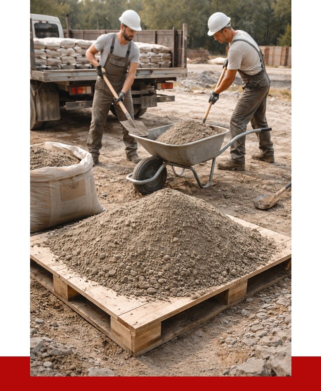 Цементно песчаная смесь М100 в Вологде от 5341 р. за куб | ПРОНЕРУДВгд