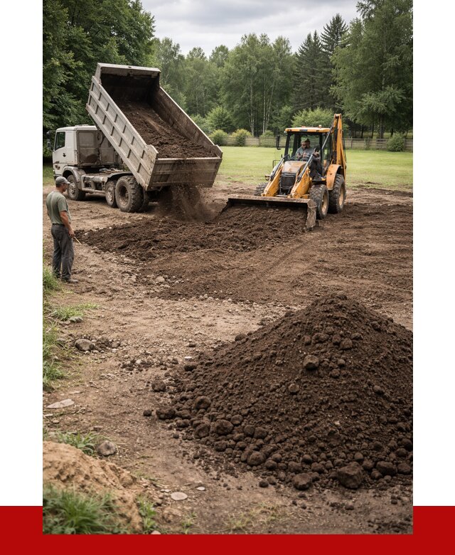 Грунт для выравнивания участка в Вологде от 1233 р. | ПРОНЕРУДВгд