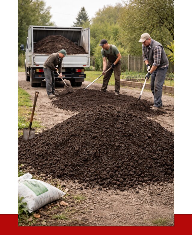 Купить землю для огорода в Вологде от 3287 р./куб | ПРОНЕРУДВгд