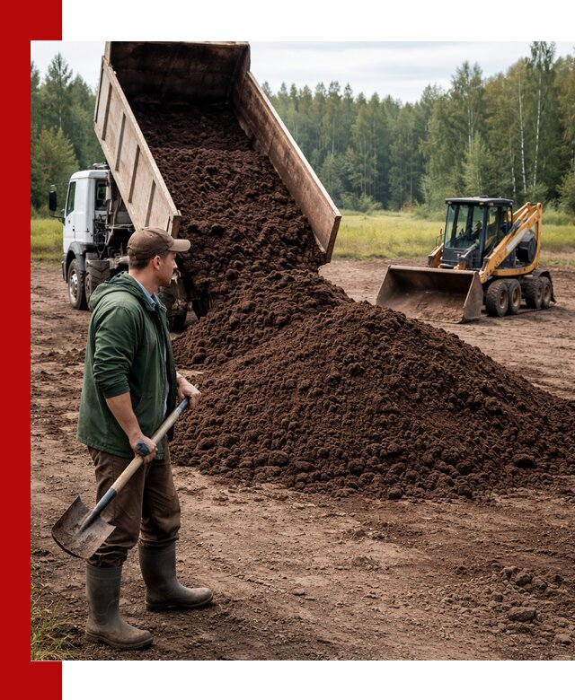 Купить верховой торф с доставкой в Вологде для садоводства и растений