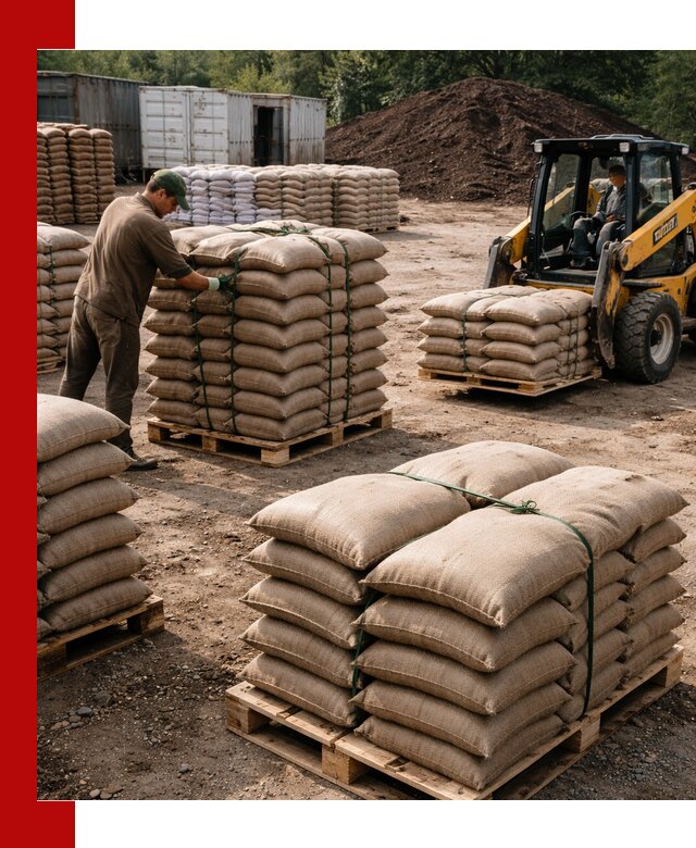 Доставка торфа в мешках по выгодным ценам в Вологде