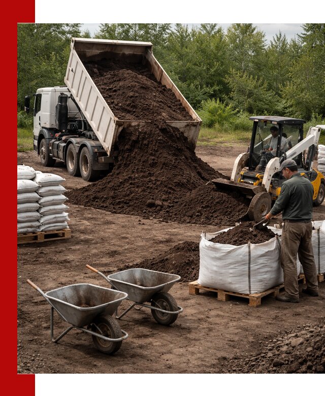 Доставка и продажа торфогрунта в Вологде оптом и в розницу