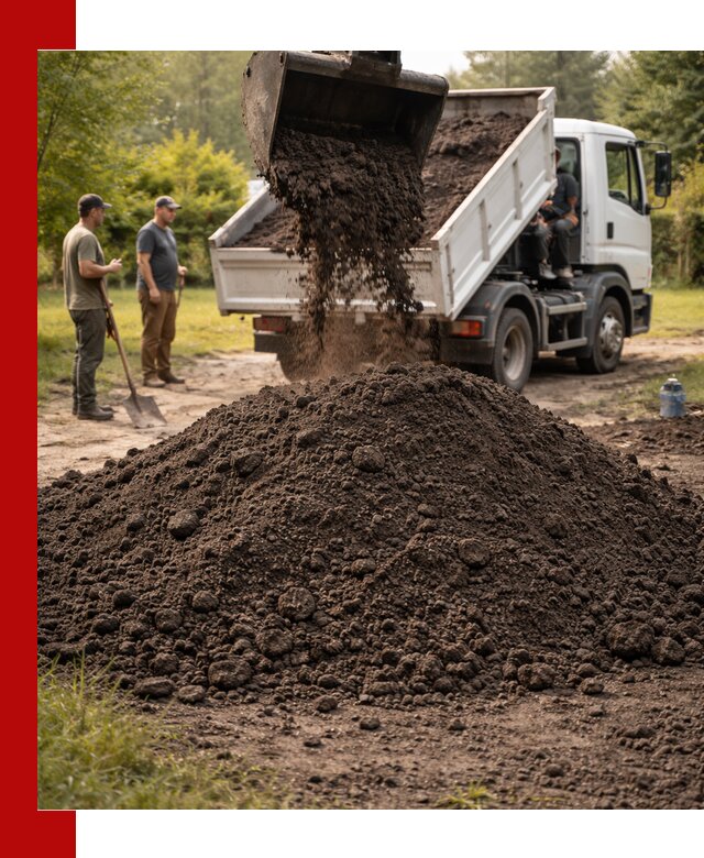 Доставка и продажа чернозема в Вологде оптом и в розницу