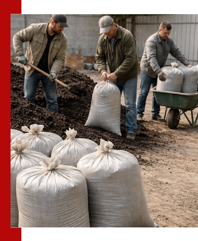 Купить чернозем в мешках с доставкой в Вологде