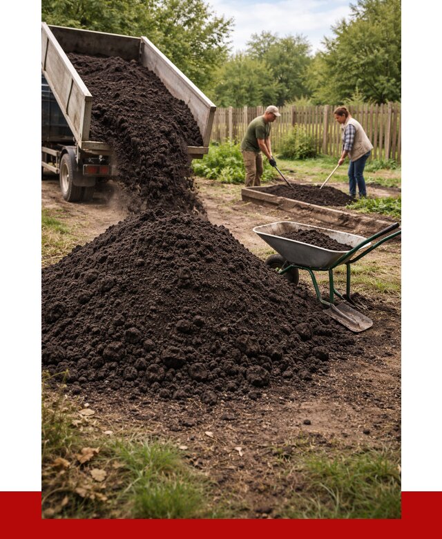 Купить чернозем для огорода в Вологде от 2568 р. | ПРОНЕРУДВгд