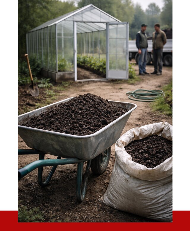 Чернозем для теплицы в Вологде с доставкой от 1541 р. | ПРОНЕРУДВгд