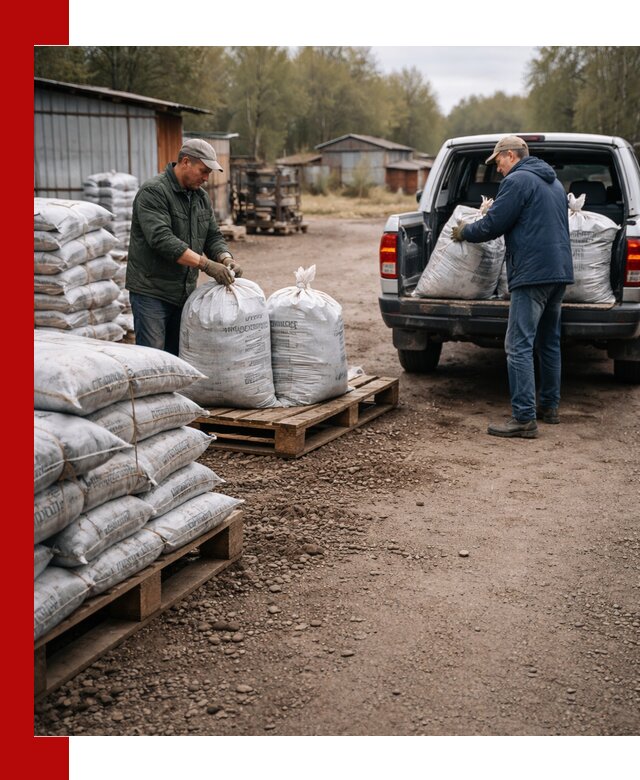 Купить конский навоз в мешках с доставкой в Вологде