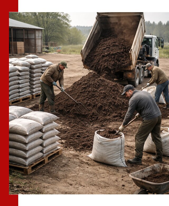 Доставка компоста оптом и в розницу в Вологде