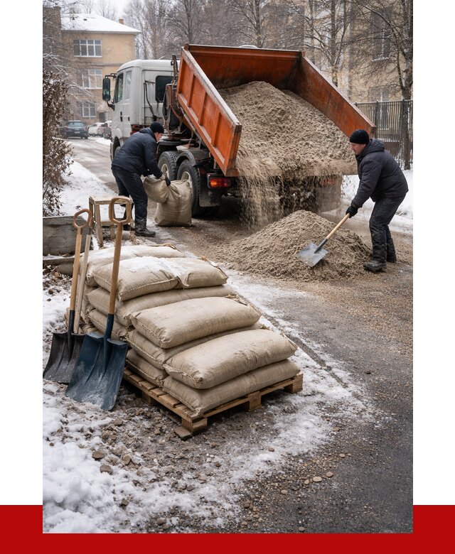Противогололедные материалы оптом в Вологде от 4314 р. | ПРОНЕРУДВгд
