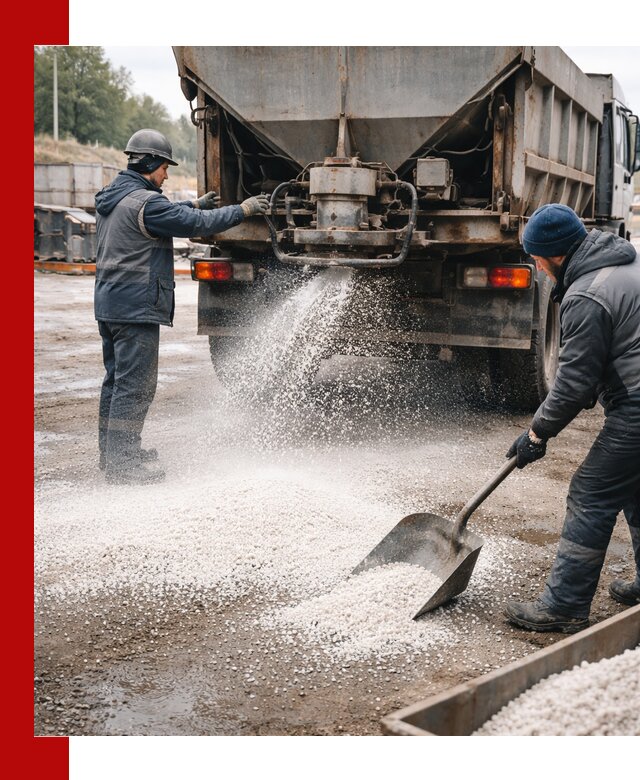 Доставка и продажа хлористого кальция в Вологде