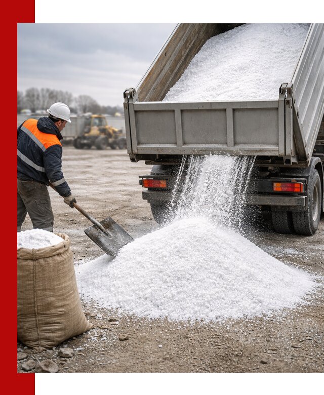 Поставка хлористого натрия оптом и в розницу в Вологде