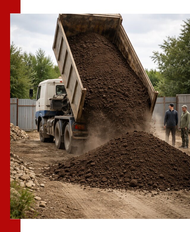 Доставка самосвалом 10 кубов в Вологде быстро и надёжно