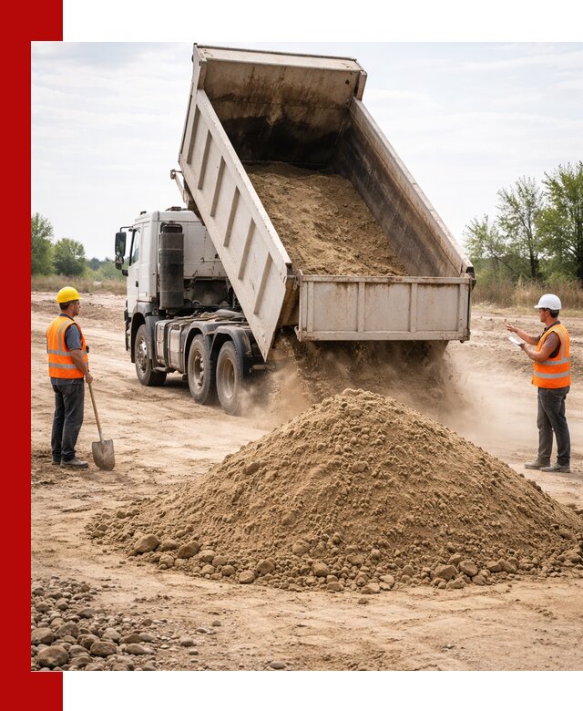 Доставка самосвалом 15 кубов в Вологде за город и по городу