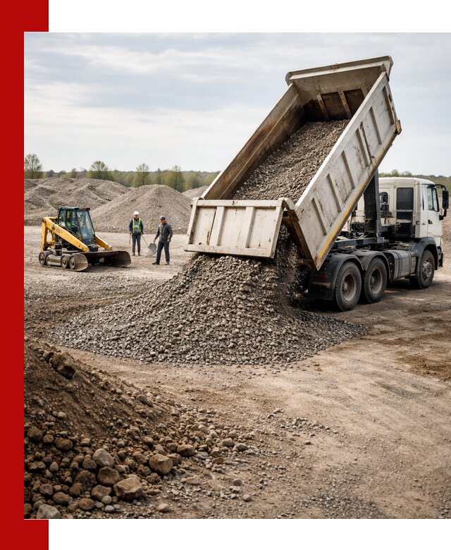 Доставка самосвалом 25 м³ в Вологде быстро и надежно