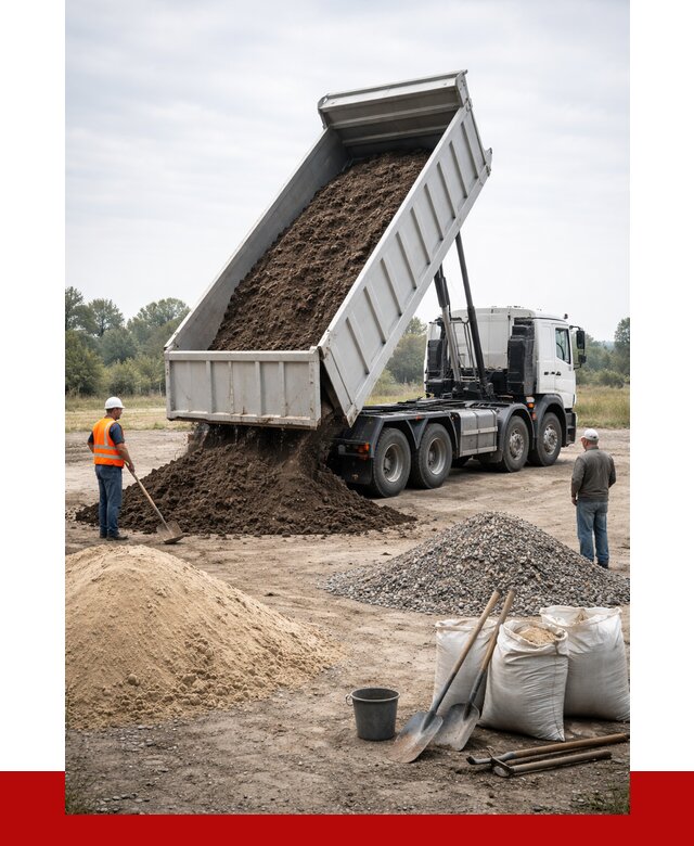 Доставка самосвалом 30 кубов в Вологде от 8731 р. | ПРОНЕРУДВгд